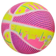 Neon kosárlabda mintás gumilabda 22cm-es több változatban