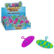 Flexi Fidget kulcstartó kétféle színben 1db
