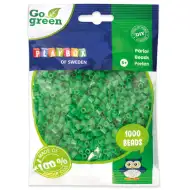 PlayBox: Go Green 5mm-es MIDI vasalható gyöngy 1000db-os zöld színben