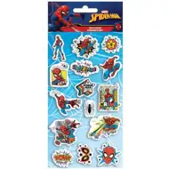Csodálatos Pókember 3D pufi matrica szett 10x22cm-es íven
