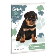 Ars Una: Bátor Mancsok - Rottweiler A/5 1.osztályos vonalas füzet 14-32
