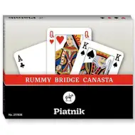 Standard Römi kártya, dupla csomag 2x55 lap - Piatnik