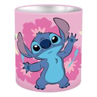 Luna: Disney Stitch fém hengeres írószertartó 10x11cm