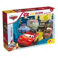 Verdák 2 az 1-ben maxi 24db-os puzzle és színező 70x50cm - Lisciani